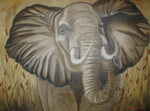 Karte Elefant